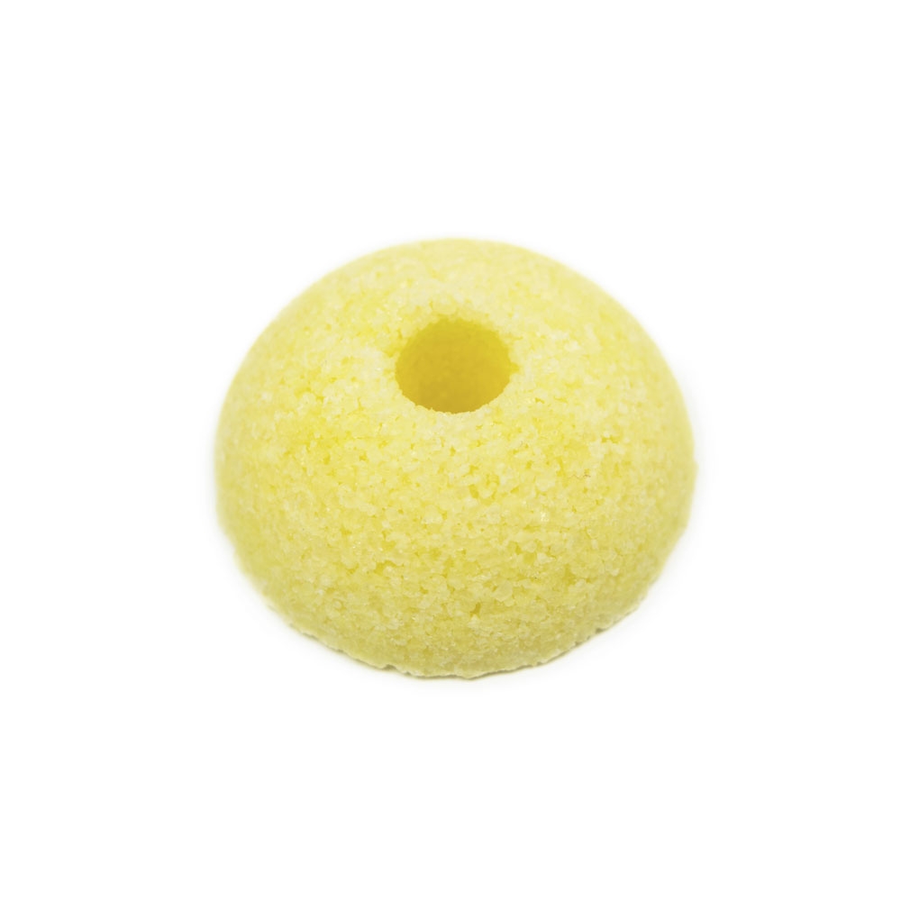 Citromsárga lyukas félgömb