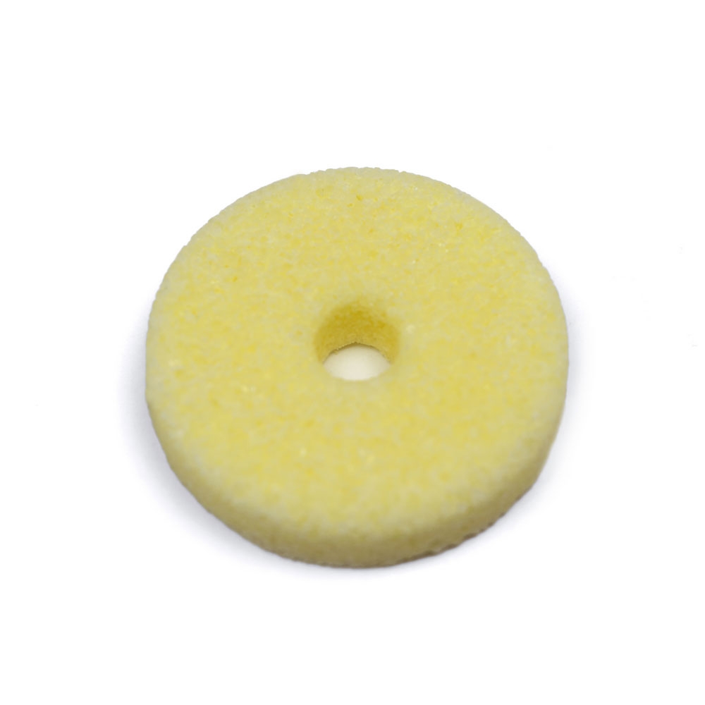 Citromsárga lyukas kör