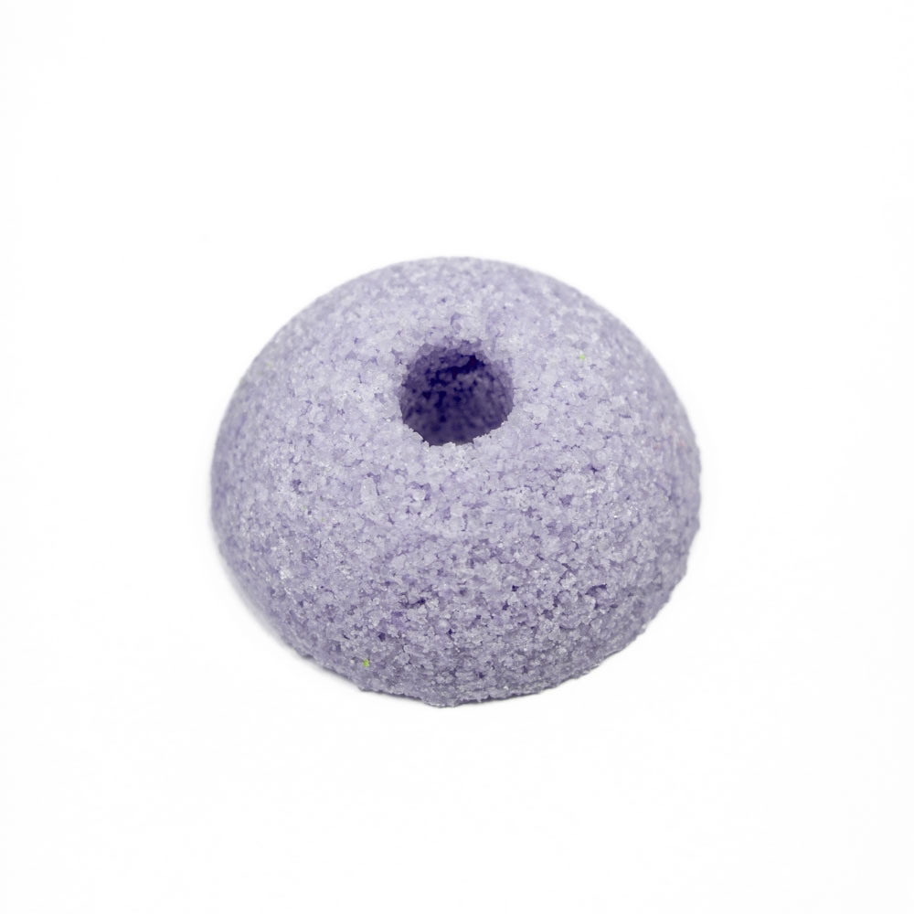 Lila lyukas félgömb