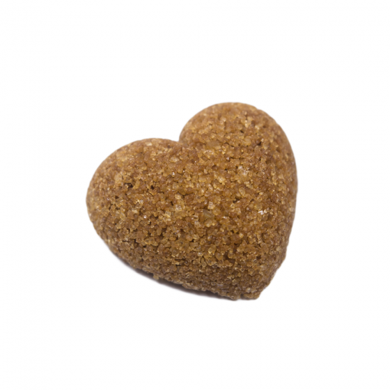 1319 db barna színű, szív alakú formacukor L dobozban - 6000 g