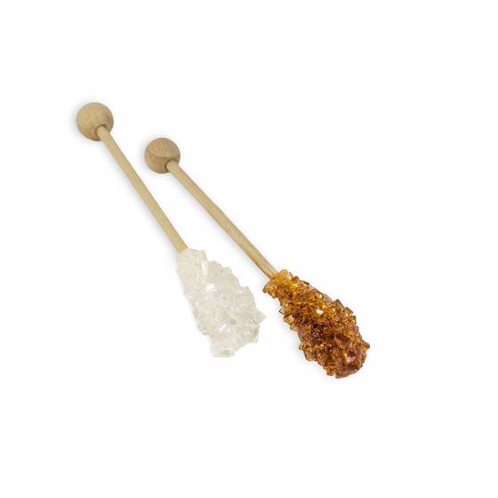 100 db egyesével csomagolt, rövid, fehér és barna kandispálca S dobozban