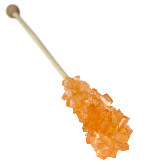 100 db egyesével csomagolt, hosszú, narancssárga színű kristálypálca M dobozban