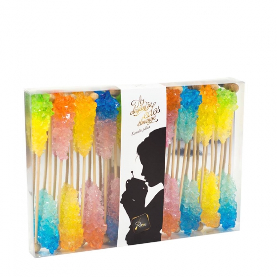 FUNNY kétszínű kristálypálca összeállítás maxi plusz dobozban