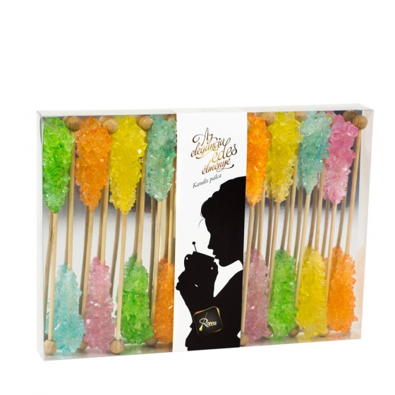 HAPPY egyszínű kristálypálca összeállítás maxi plusz dobozban