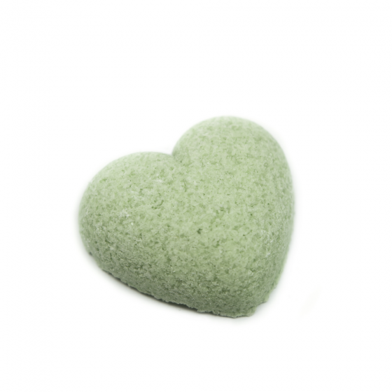 440 db  zöld színű, szív alakú formacukor S dobozban - 2000 g