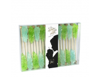 AZÚR  egyszínű kristálypálca összeállítás maxi plusz dobozban