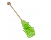 100 db egyesével csomagolt, hosszú, zöld színű kristálypálca M dobozban