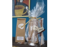 Teacsomag prémium minőségű szálas teával és kandiscukorral