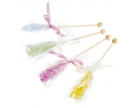 Választható színű kandiscukor pálca celofán csomagolásban