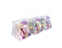 Vegyes színű, szív alakú formacukor boríték dobozban 1